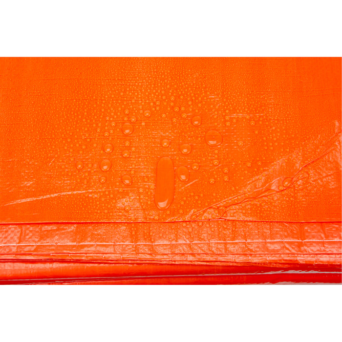 Insulated Tarps, Polyethylene, Orange, 20' x 12' x 8 mils