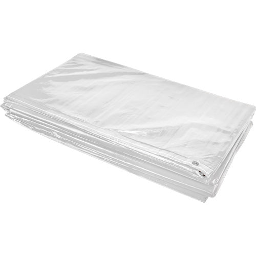 Insulated Tarp, Polyethylene, White, 20' x 12' x 8 mils