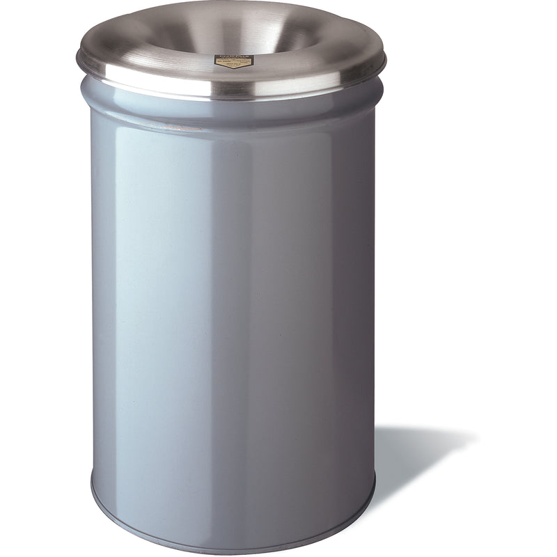 Cease-Fire® Waste Cans, Metal, 30 US gal.