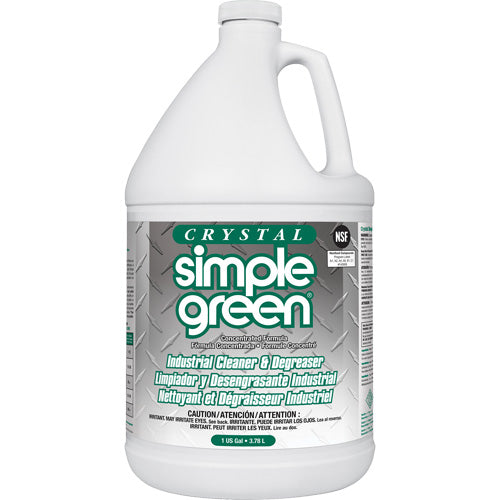Crystal Simple Green® Industrial Cleaner & Degreaser, 1 gal., Jug