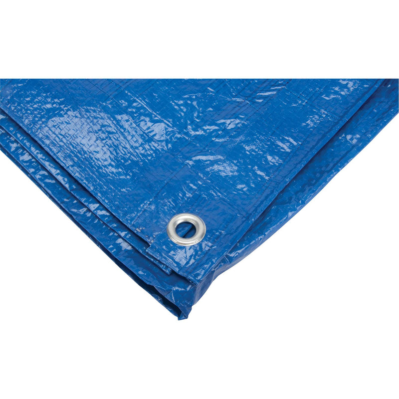 Bâche standard bleue, 16 pi x 10 pi x 4 mils