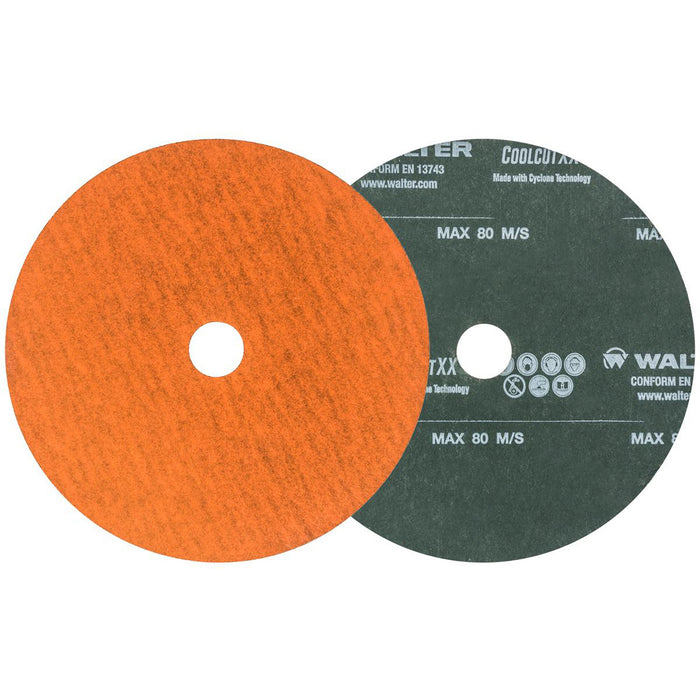 Coolcut XX™ Sanding Disc, Aluminum Oxide/Ceramic, 36, 5" Dia x 7/8" Arbor