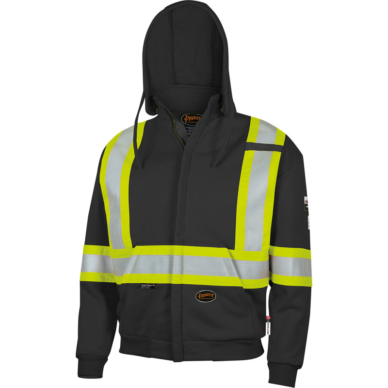 Sweat à capuche zippé ignifuge
