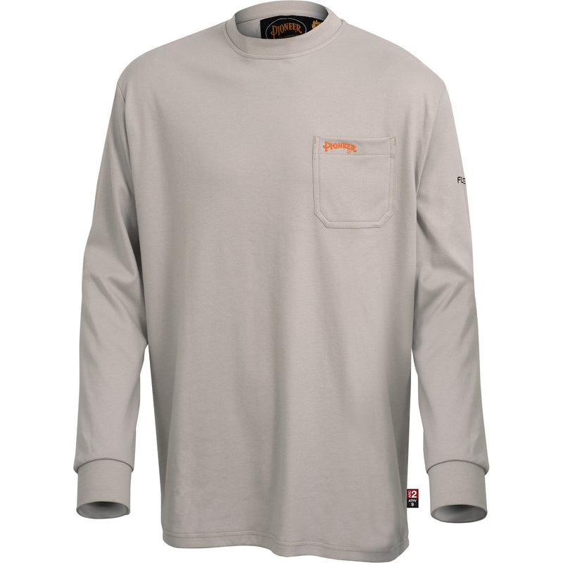 Chemise en coton à manches longues ignifuge