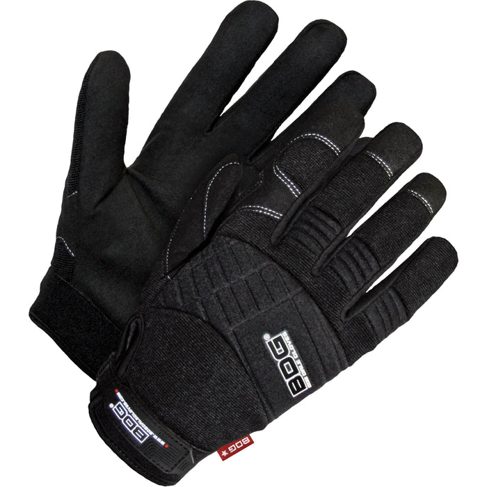 Mechanic's Gloves, Synthetic Palm, Size Medium