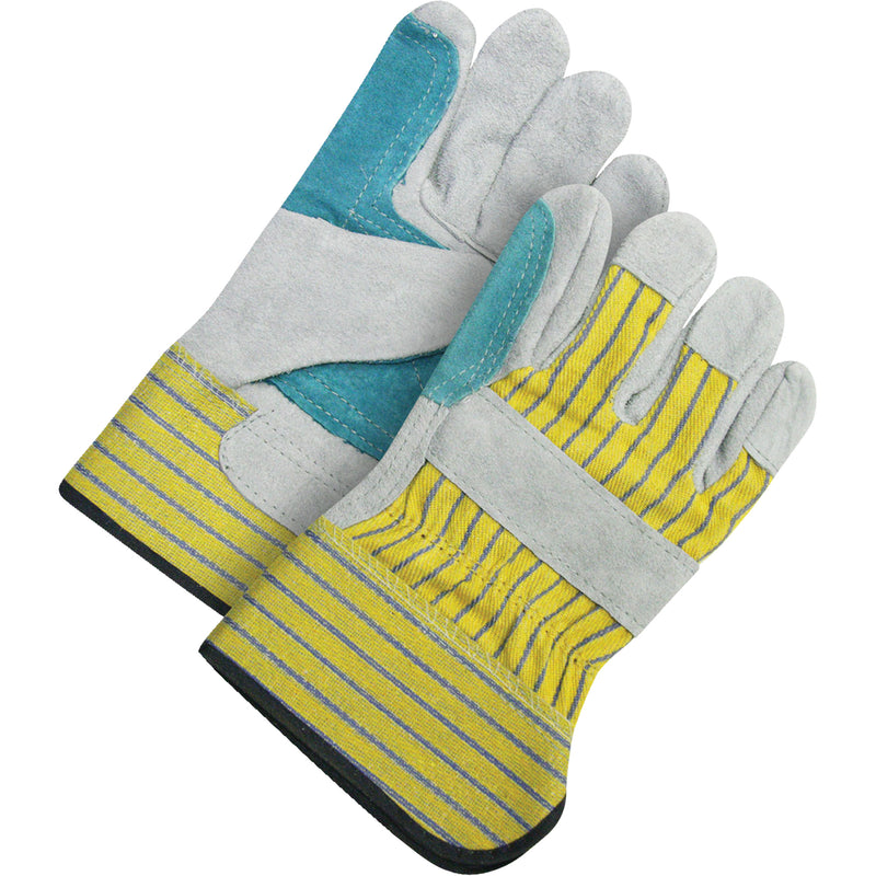Classic Fitter's Gloves, One Size, Split Cowhide Palm, Fleece Inner Lining