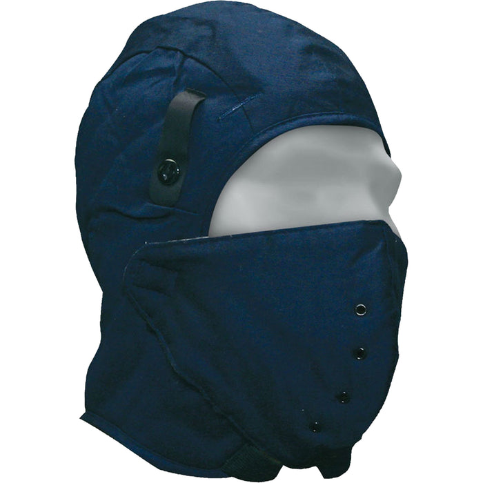 Classic Hardhat Liner with Face Mask, Fleece/Cotton Lining, One Size