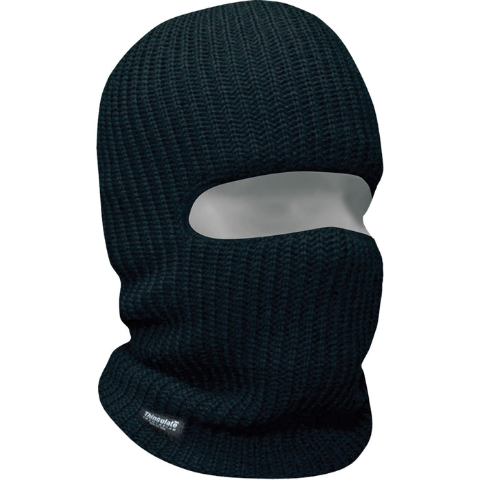 Classic 1-Hole Balaclava, Thinsulate™ Lining, One Size, Black
