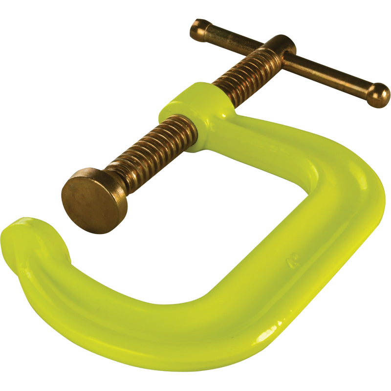 Collier de serrage en C à gorge profonde pour usage régulier, capacité de 102 mm (4 po), profondeur de gorge de 83 mm (3-1/4 po)