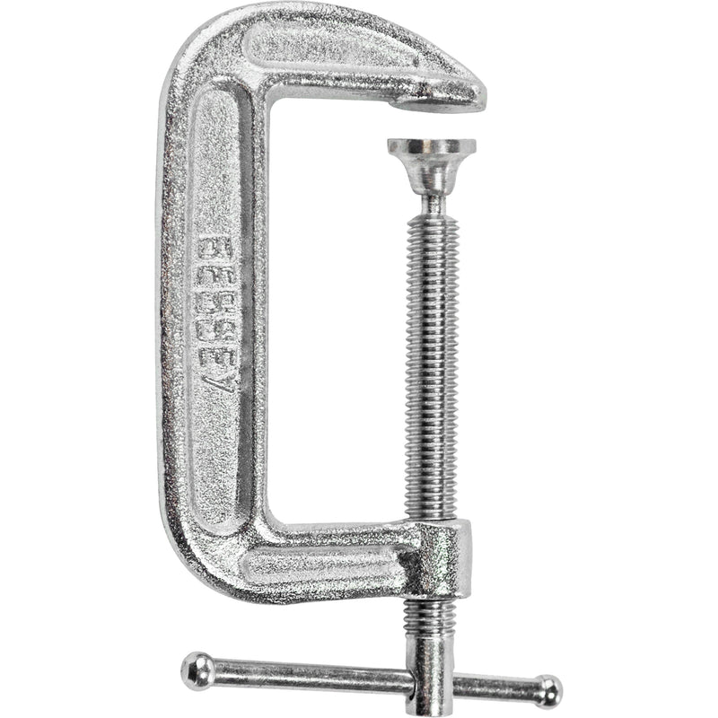 Light-Duty C-Clamp, 2-1/2" (64 mm) Capacity, 1-3/8" (35 mm) Throat Depth