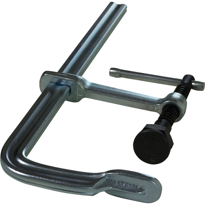 Medium-Duty All-Steel Bar Clamp, 8" (203 mm) Capacity, 4-3/4" (121 mm) Throat Depth