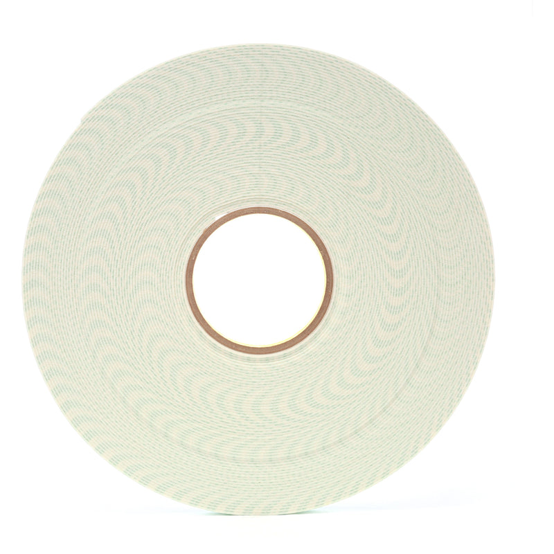 Double-Coated Urethane Foam Tape, 33 m (108') L x 12.7 mm (1/2") W, 62 mils, Urethane