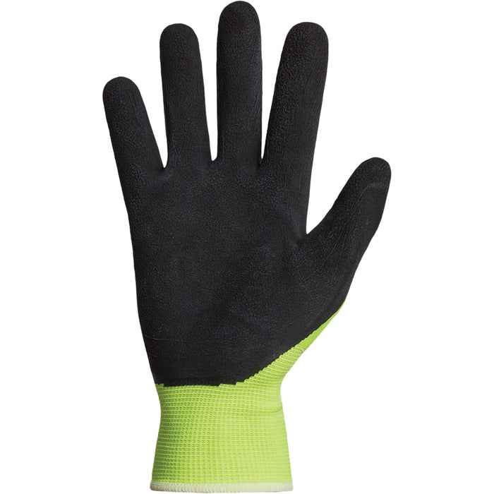 Dexterity® Coated Gloves, 8, Latex Coating, 13 Gauge, Polyester Shell
