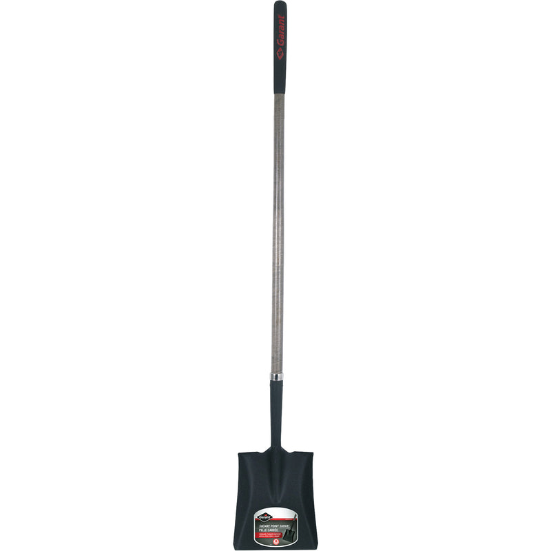 Pelle à pointe carrée, bois, manche droit ergonomique, 157 cm de long