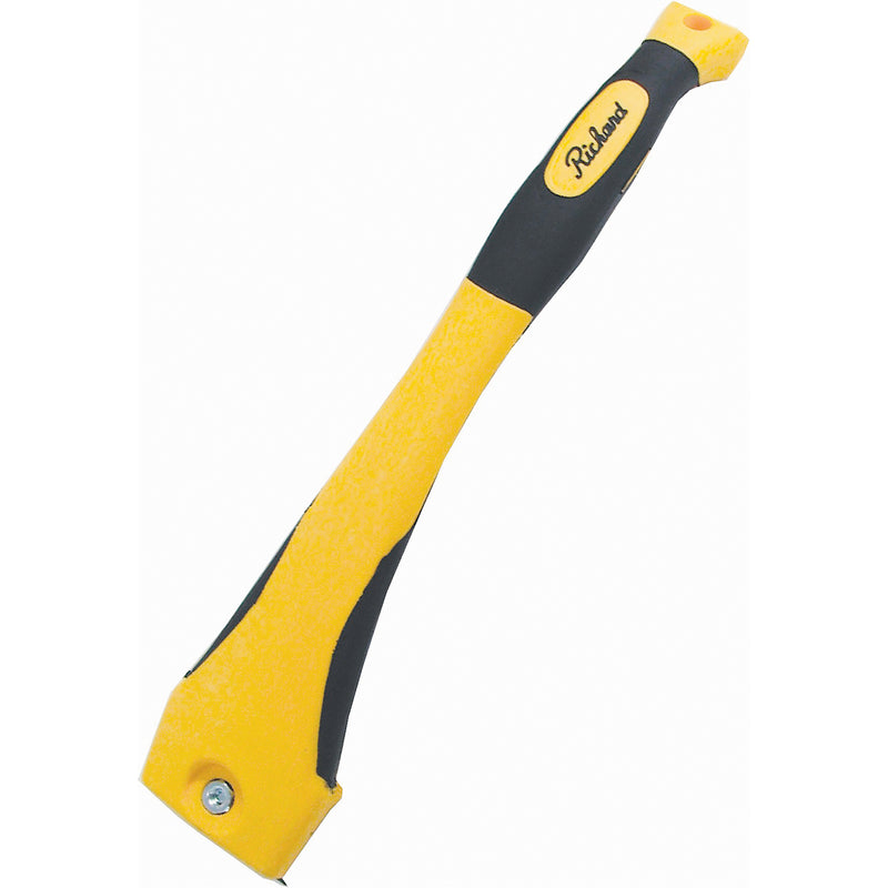SCRAPERS, High-Carbon Steel Blade, 1-1/4" Wide, Plastic Handle