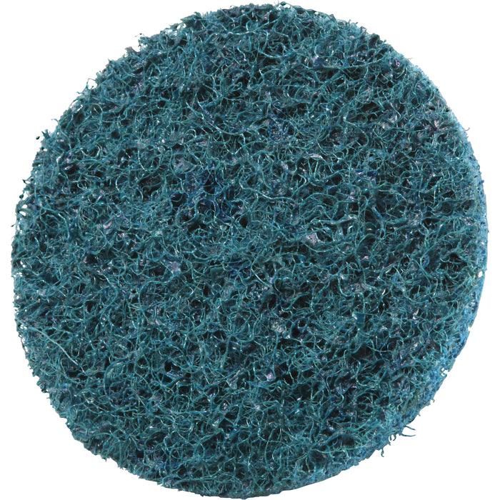 Disque de traitement de surface Scotch-Brite™ Roloc™, 1-1/2 po de diamètre, grain très fin, oxyde d'aluminium