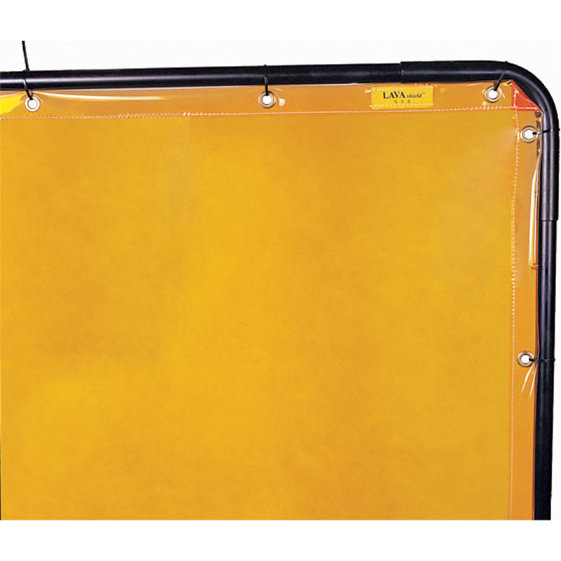 Rideau Lavashield™, 234 x 174 cm, haute transparence, jaune
