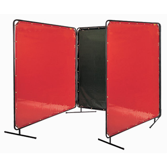 Welding Screen and Frame, Olive, 8' x 6'