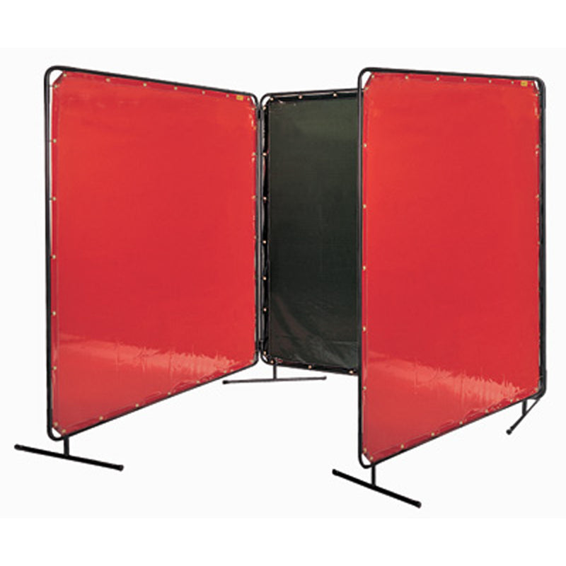 Écran et cadre de soudage, vert, 8' x 6'