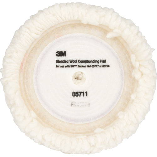 Compounding Pad, 9" Dia., Wool