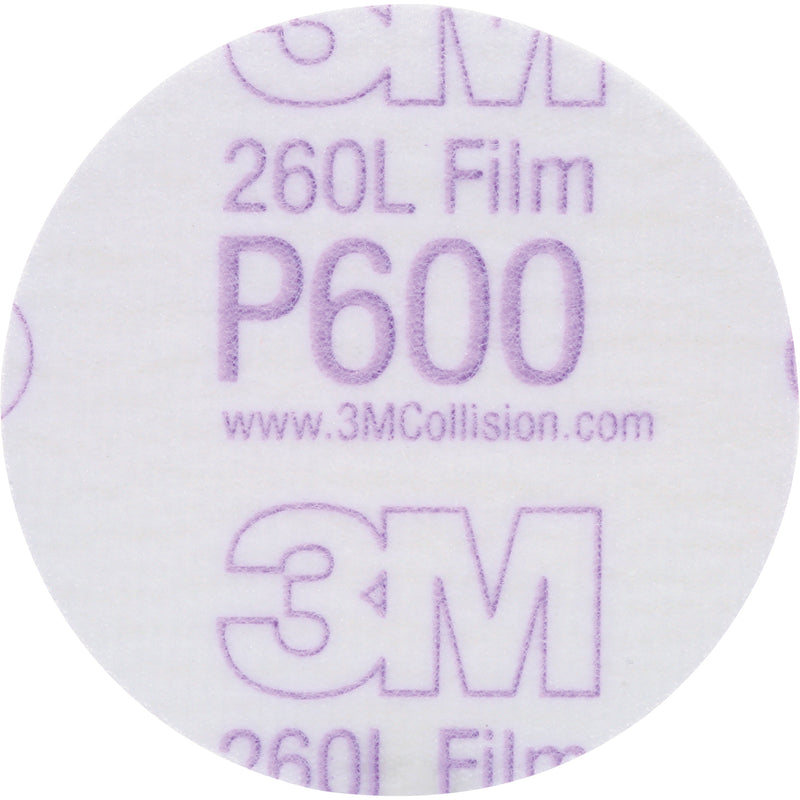 Gold Hookit™ Disc, 3" Dia., P600 Grit, Aluminum Oxide, C-Weight
