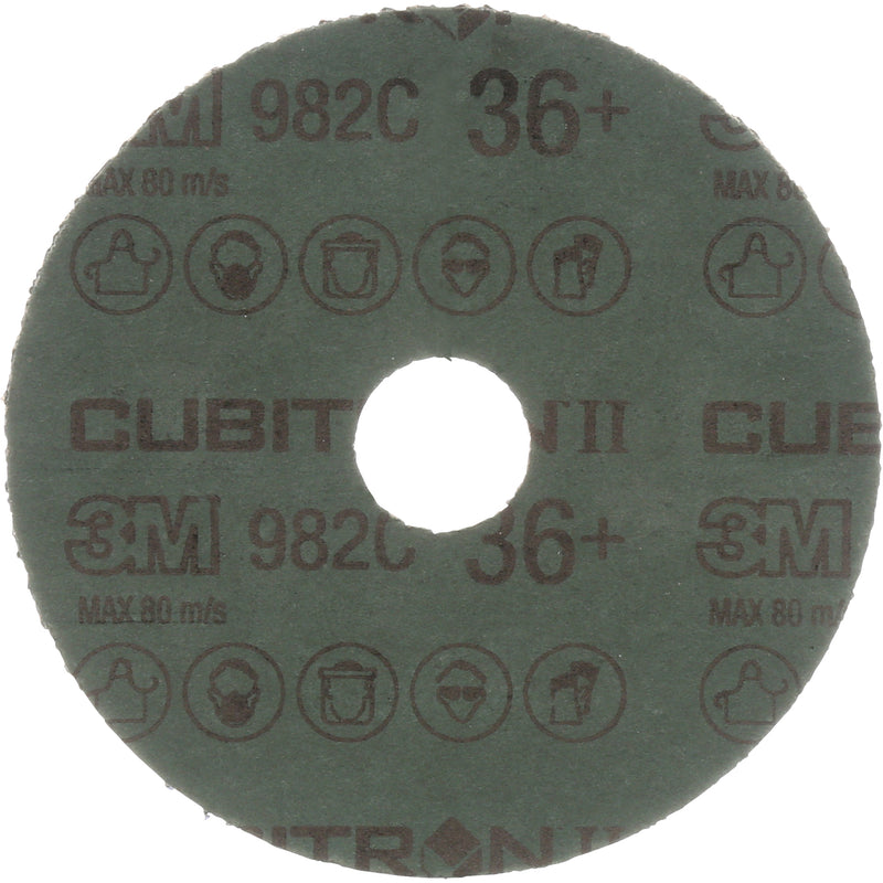 Cubitron™ II Fibre Disc, Ceramic, 36+, 6" Dia x 7/8" Arbor