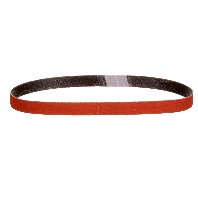 Cloth Belt, 1/2" W x 18" L, Ceramic, 80 Grit