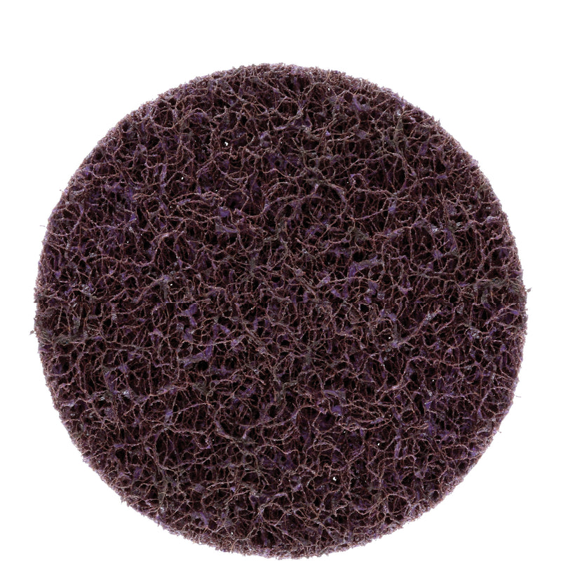 Disque de finition et de mélange Scotch-Brite™ Roloc™, 3 po de diamètre, grain moyen, carbure de silicium