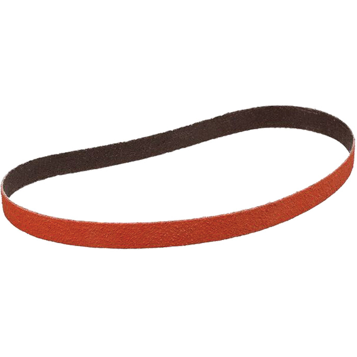 Cubitron™ II Abrasive Belt, 1/2" W x 12" L, Ceramic, 80+ Grit