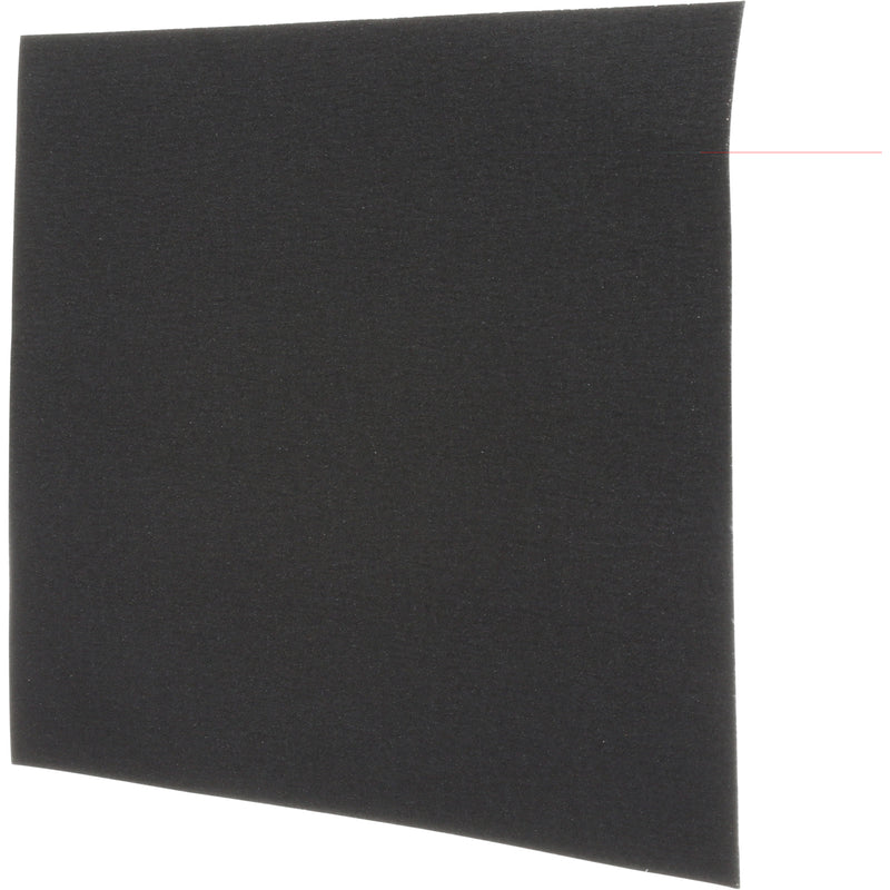 Feuille de tissu utilitaire 011K, 9" x 11", grain moyen, oxyde d'aluminium