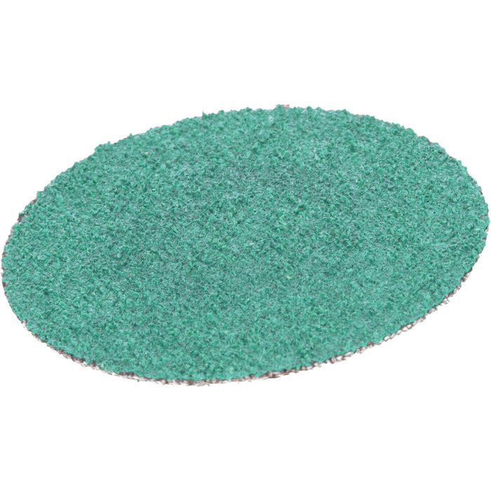 Roloc™ Green Corps™ Abrasive Disc, 3" Dia., 80 Grit, Aluminum Oxide