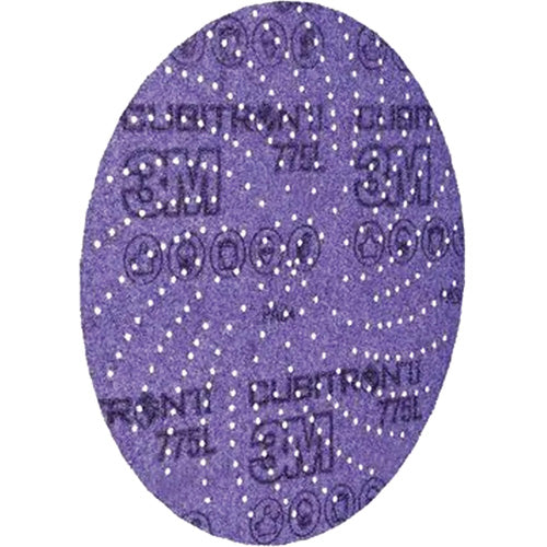 Cubitron™ II Hookit™ Clean Sanding Film Disc 775L, 5" Dia., 180+ Grit, Ceramic, 3 mils