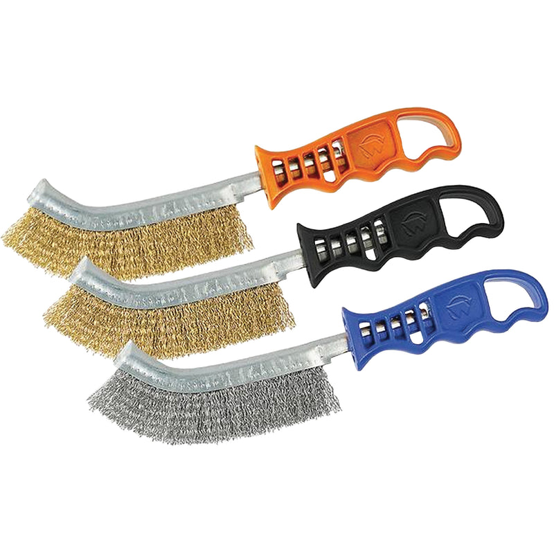 Brosse à gratter en acier inoxydable, 9-5/8" de long