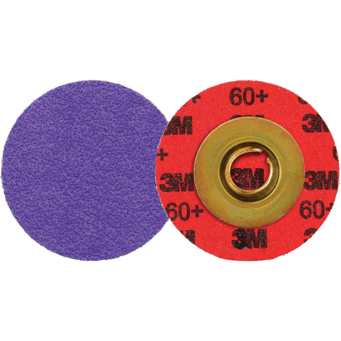 Cubitron™ 3 Roloc™ Durable Edge Disc 1184F, 2" Dia., 60+ Grit, Ceramic