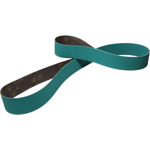 Cloth Sanding Belt, 3/4" W x 18" L, Zirconia Alumina, 40 Grit