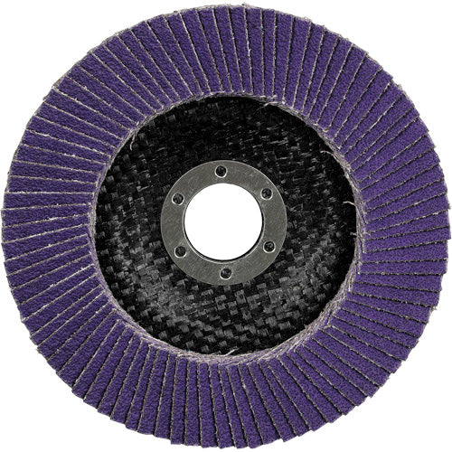 Cubitron™ 3 Flat Flap Disc 1169F, 5" x 7/8", Type T27, 40+ Grit, Ceramic