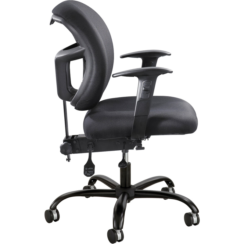 Chaises de travail Alday™ à usage intensif, 24 h/24 et 7 j/7, nylon, noir, capacité de 500 lb