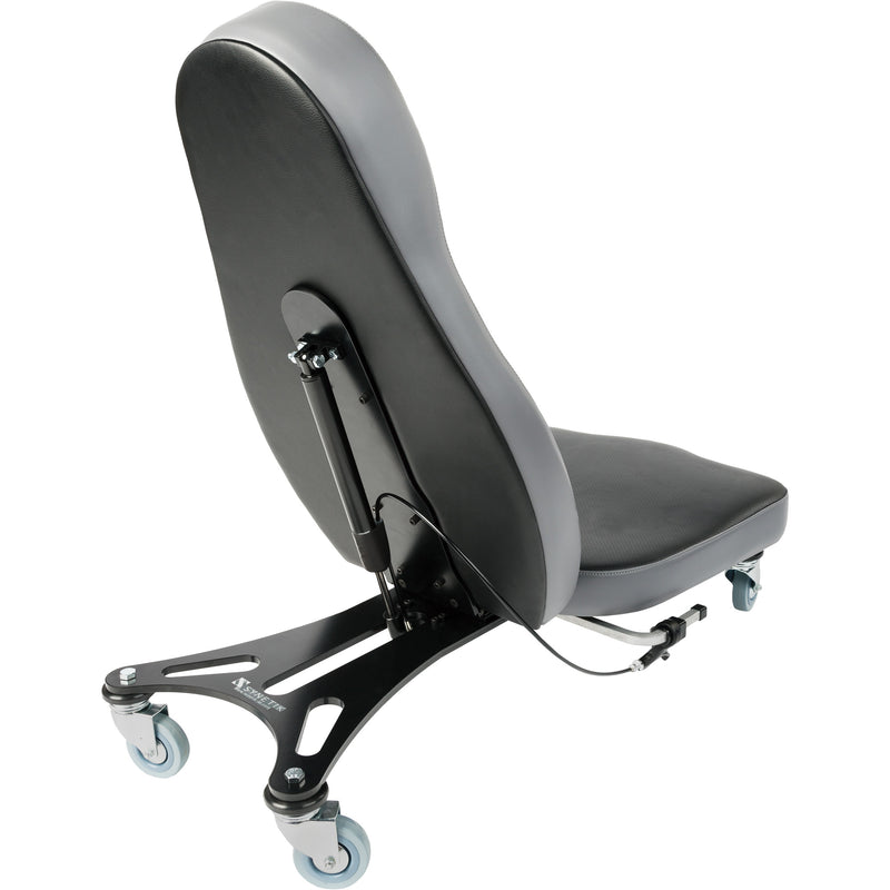 Flex 2 Ergonomic Chair, Vinyl, Black