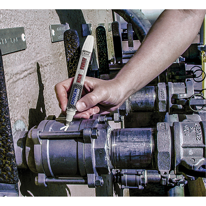 Felt Tip Paint Marker, Liquid, White