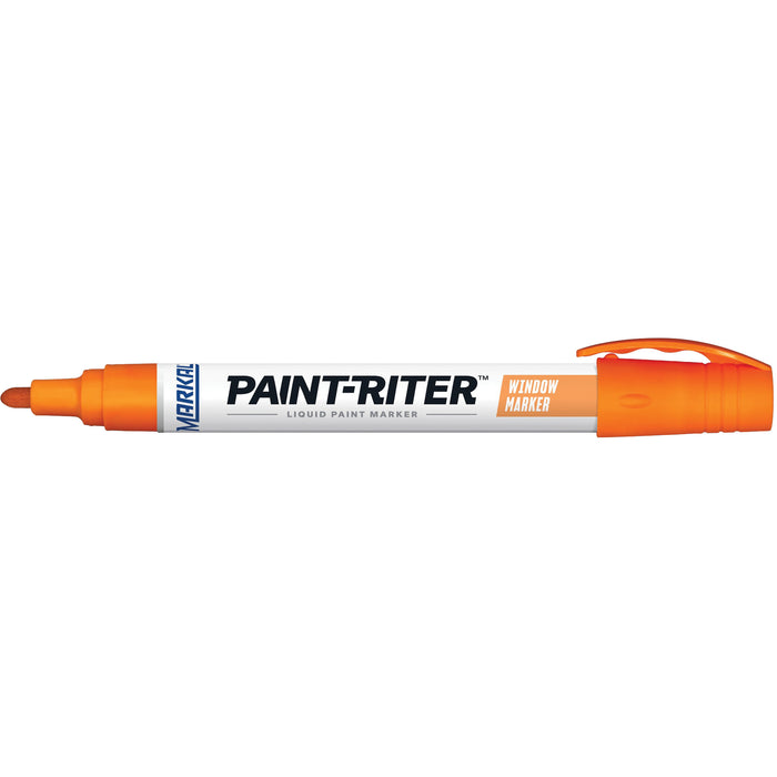 Paint-Riter™ Window Marker, Liquid, Orange