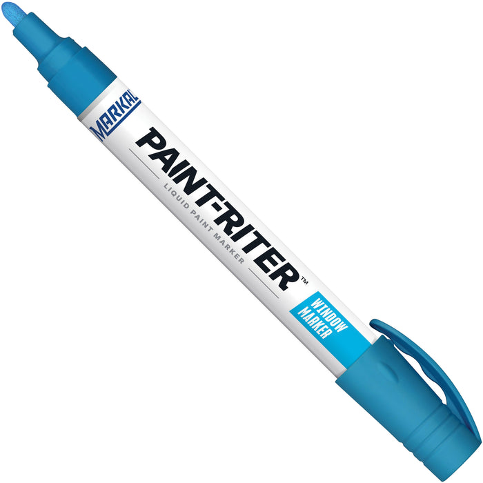 Paint-Riter™ Window Marker, Liquid, Blue