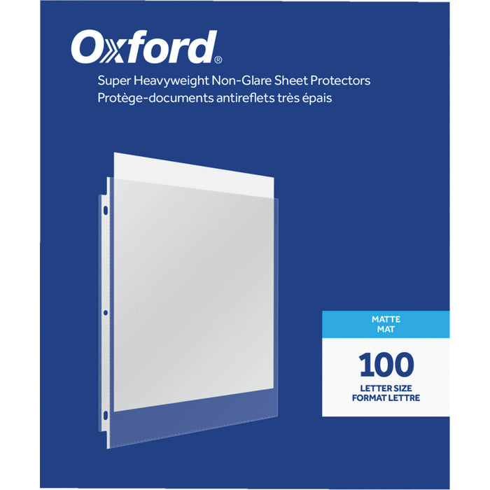 Feuilles de protection antireflet Oxford® Heavyweight