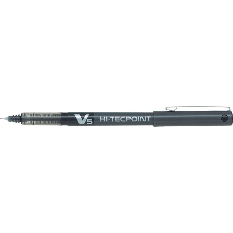 Hi-Tecpoint Pen, Black, 0.5 mm