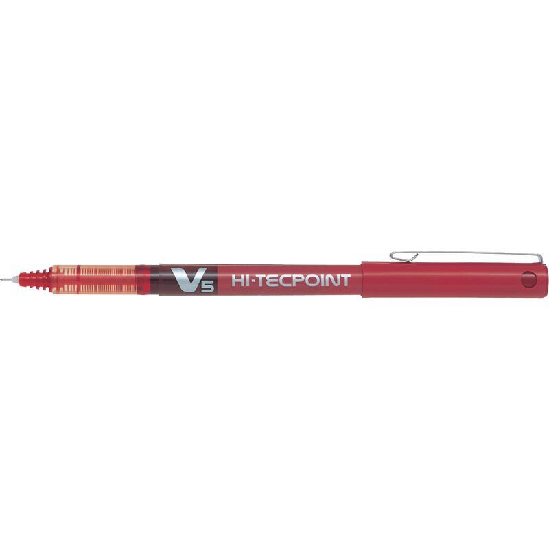 Hi-Tecpoint Pen, Red, 0.5 mm