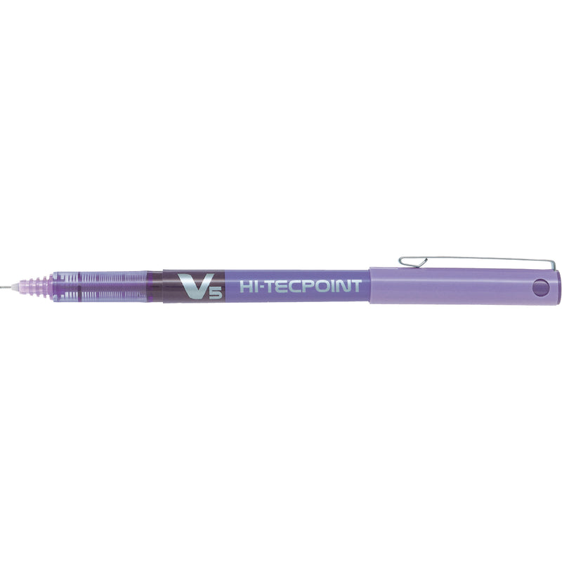 Hi-Tecpoint Pen, Purple, 0.5 mm