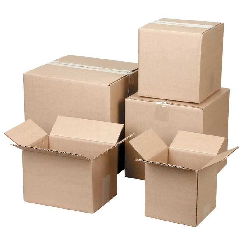Corrugated Box, 18" L x 15" W x 10" H, Flute C
