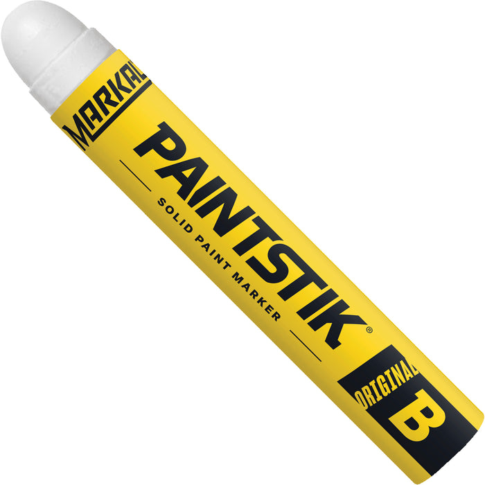 Paintstik® Original B® Paint Marker, Solid Stick, White