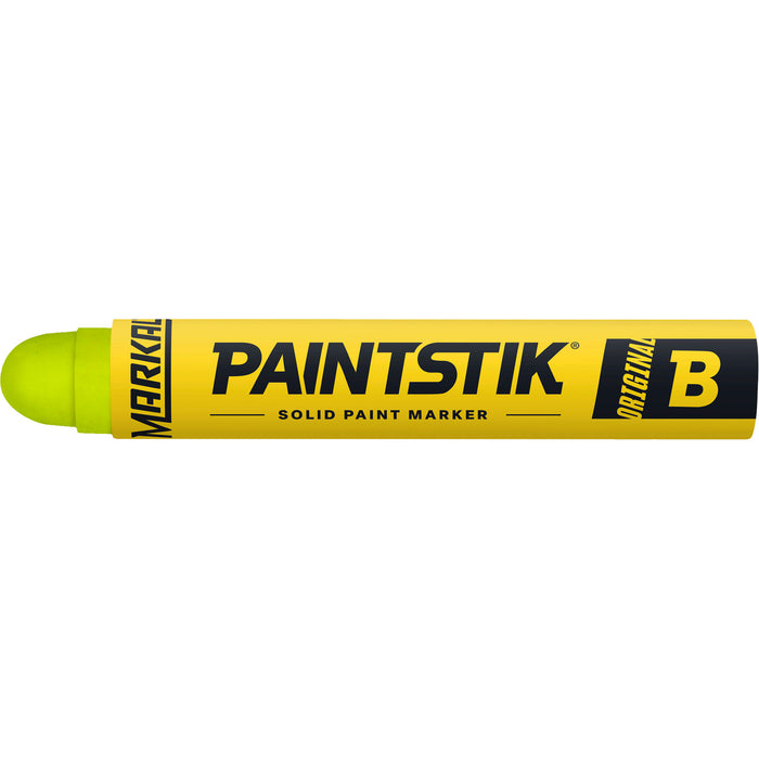 Markal® Paintstik® Original B® Paint Marker, Solid Stick, Yellow
