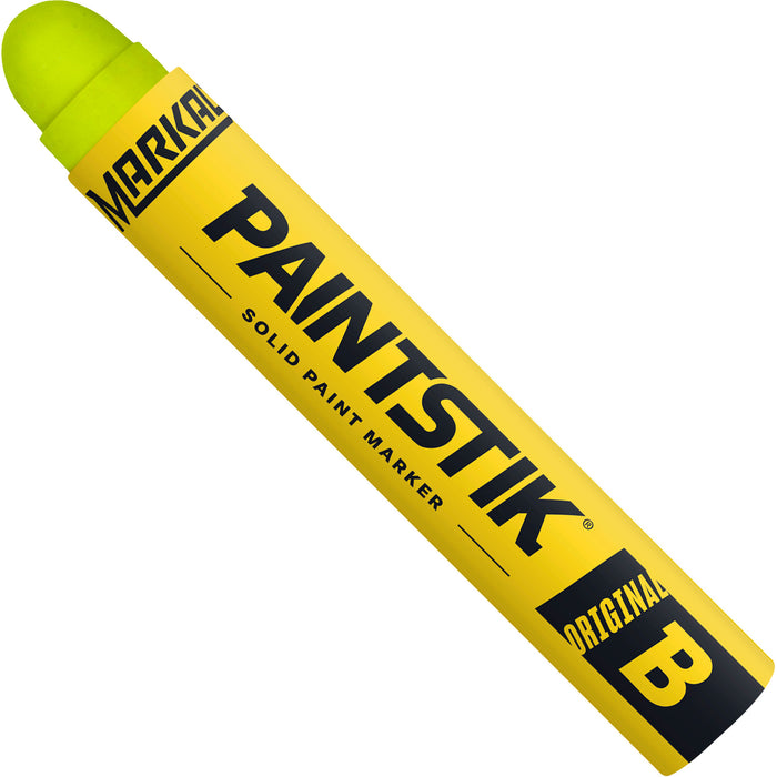 Markal® Paintstik® Original B® Paint Marker, Solid Stick, Yellow