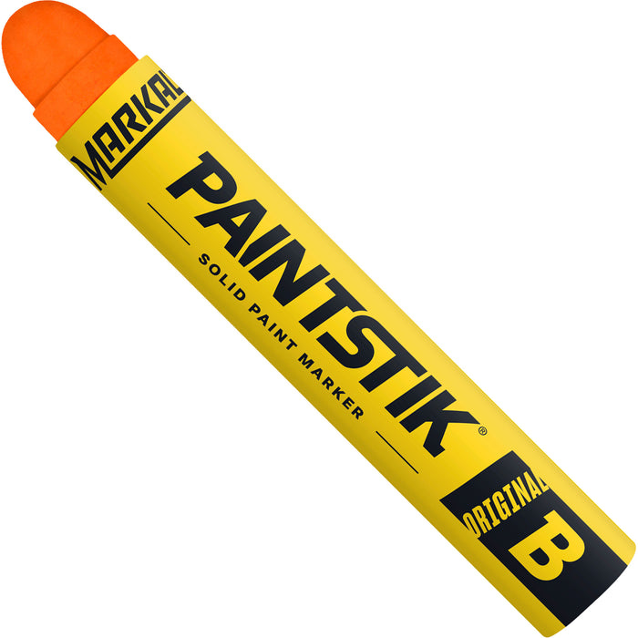 Markal® Paintstik® Original B® Paint Marker, Solid Stick, Orange